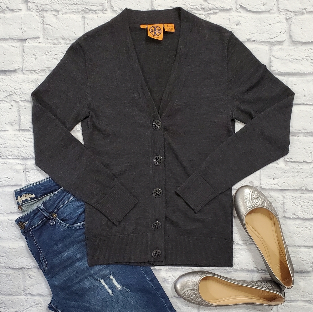 Tory Burch Wool Simone Cardigan